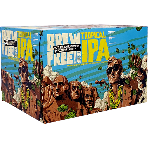 21st Amendment Brew Free! or Die Tropical IPA 21st Amendment Brew Free! or Die Tropical IPA
