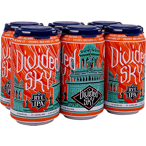 4 Hands Divided Sky Rye IPA 4 Hands Divided Sky Rye IPA