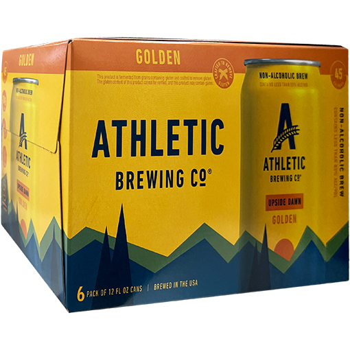 Athletic Brewing Upside Dawn Non-Alcoholic Golden Ale Athletic Brewing Upside Dawn Non-Alcoholic Golden Ale