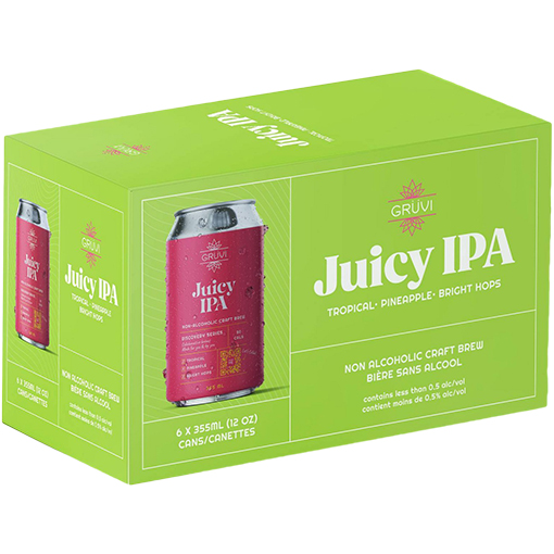 Gruvi Non-Alcoholic Juicy IPA Gruvi Non-Alcoholic Juicy IPA