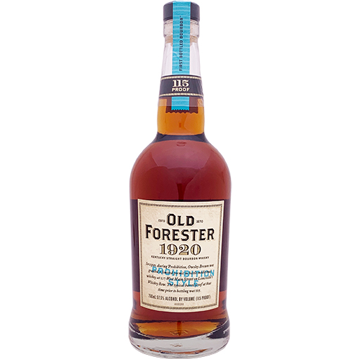 Old Forester 1920 Prohibition Style Bourbon Old Forester 1920 Prohibition Style Bourbon