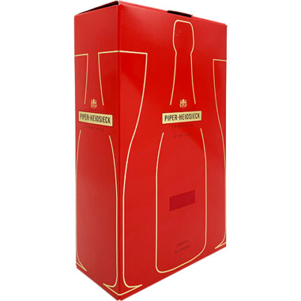 Piper-Heidsieck Cuvee Brut Gift Set with 2 Flute Glasses