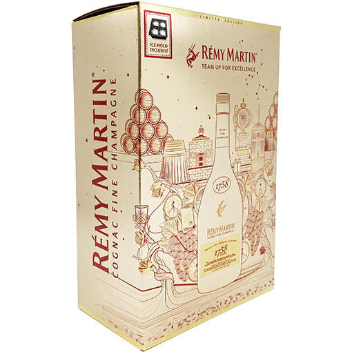 Remy Martin 1738 Accord Royal Cognac Gift Set with Ice Mold Remy Martin 1738 Accord Royal Cognac Gift Set with Ice Mold