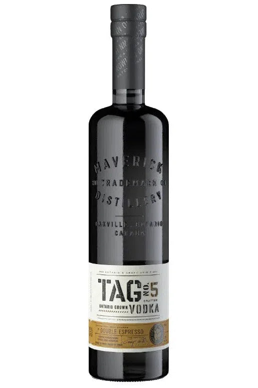 TAG Double Espresso Vodka (750mL), Maverick Distillery TAG Double Espresso Vodka (750mL), Maverick Distillery