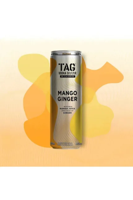 TAG Vodka Seltzer - Mango Ginger, Maverick Distillery