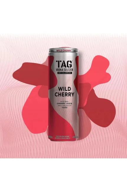 TAG Vodka Seltzer - Wild Cherry with Yuzu, Maverick Distillery