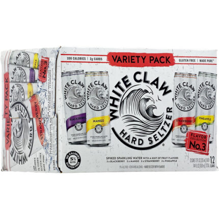 White Claw Hard Seltzer Variety Pack Flavor Collection No. 3